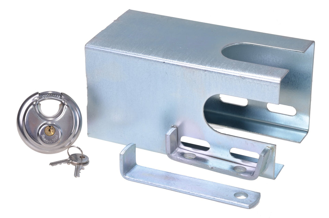 Box lock trailer lock