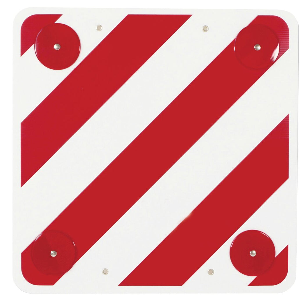 PLASTIC SIGNAL warning sign