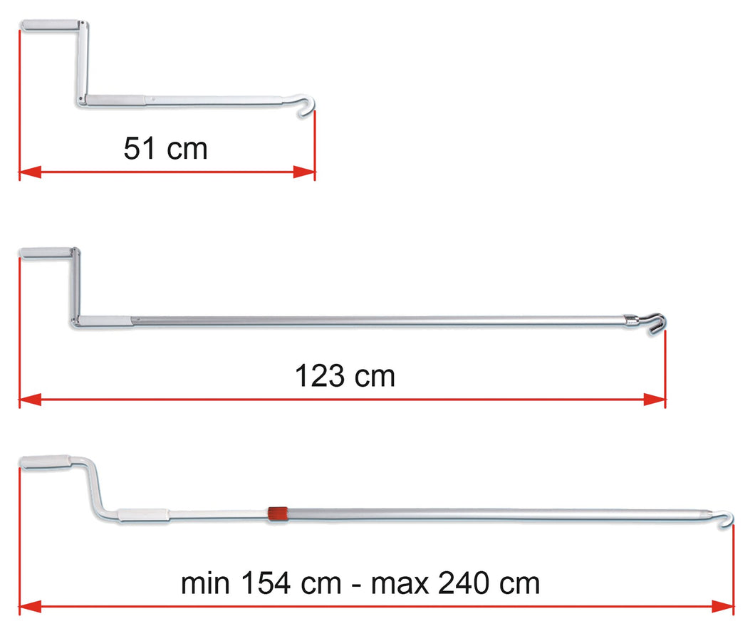 Alu-Handkurbel Standard