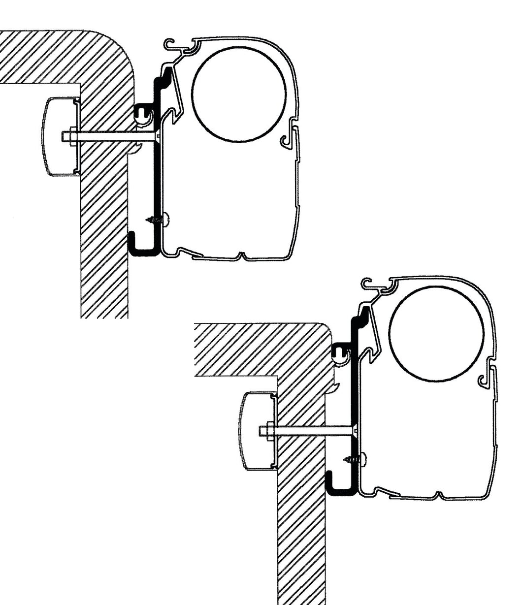 Rapido series 7-8 adapter set, 3 pcs.