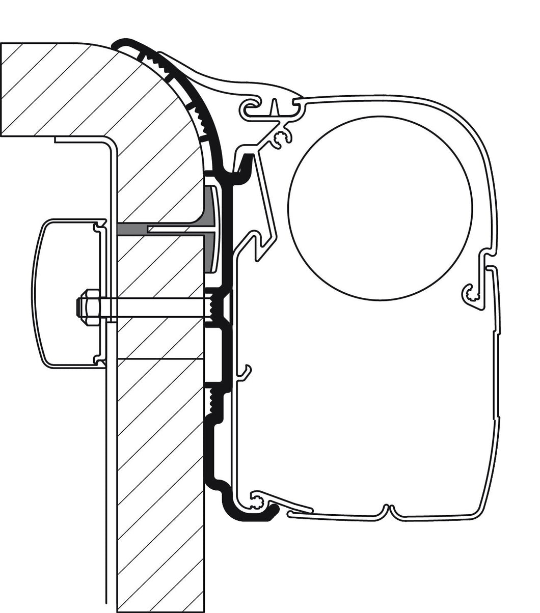 Adapter Bürstner Series 5 (3 pieces)