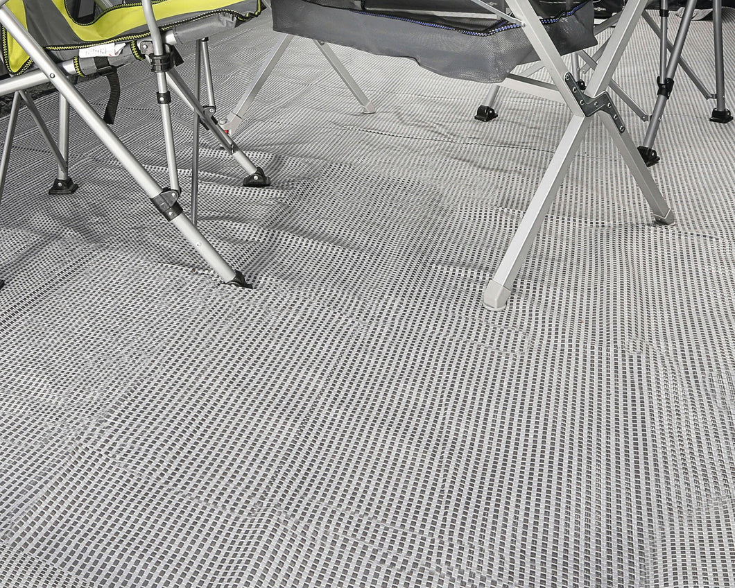 Tent carpet KINETIC gray 250x300cm