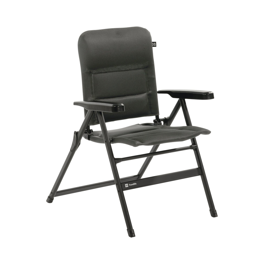 BARLETTA M folding armchair dark gray