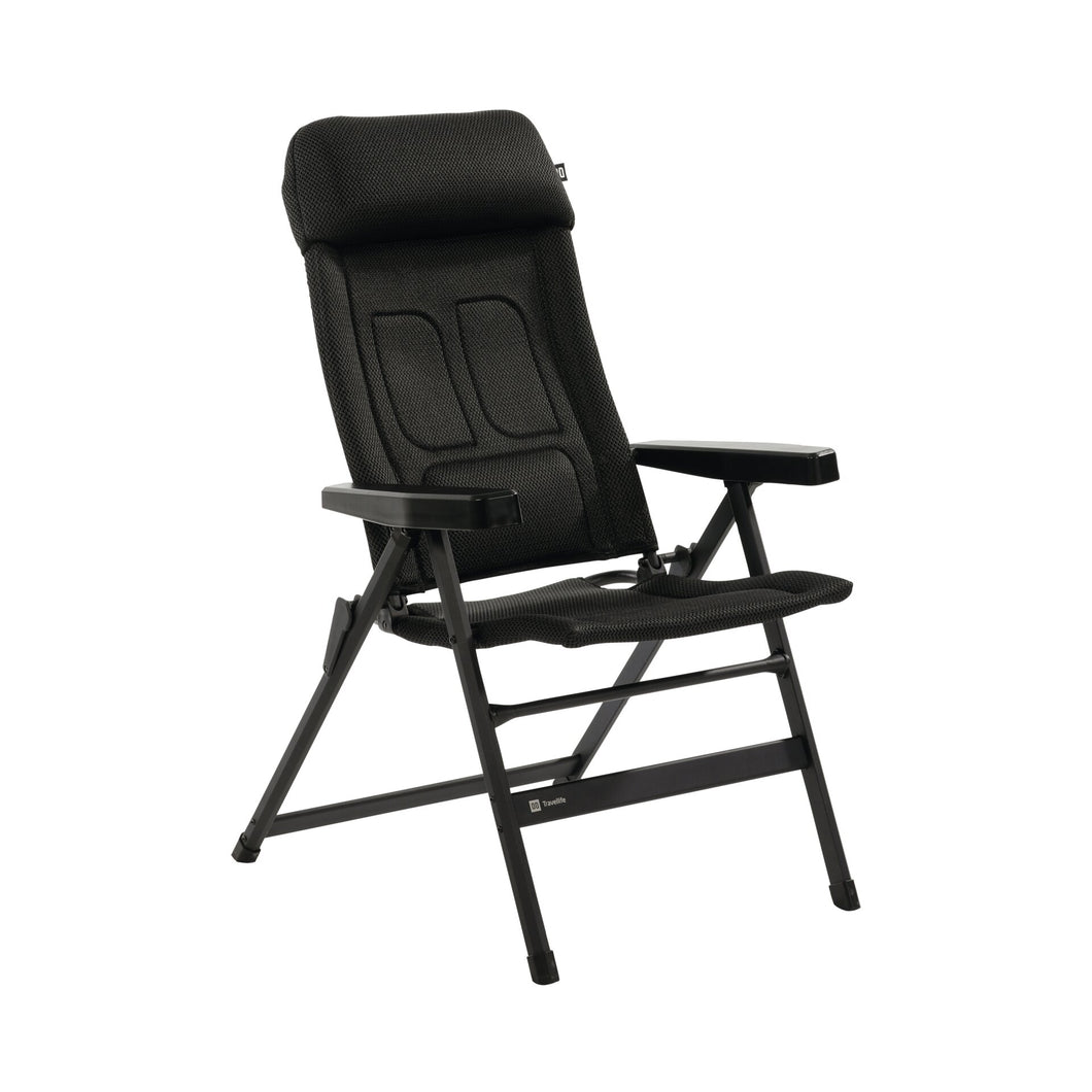 Folding chair LUCCA COMFORT true black