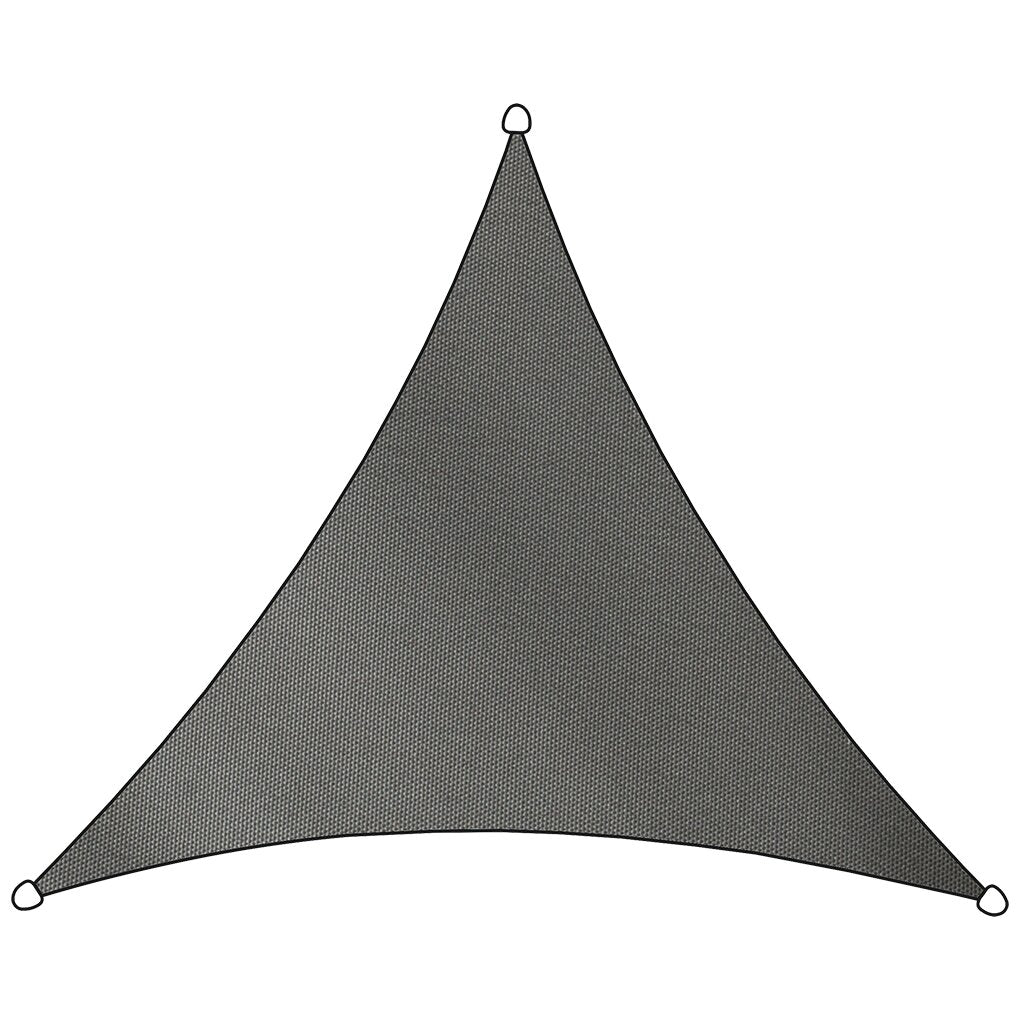 Awning triangle 500 cm anthracite