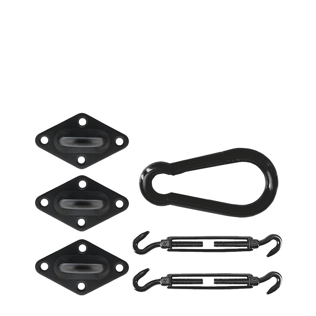 Mounting kit triangle black