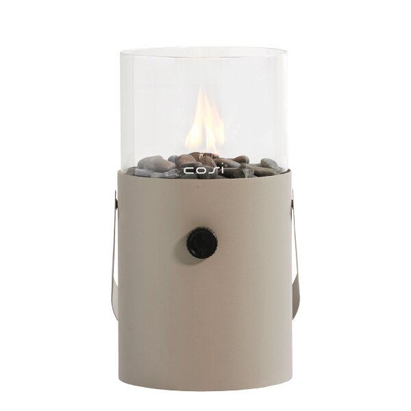 Gas lantern Cosiscoop taupe