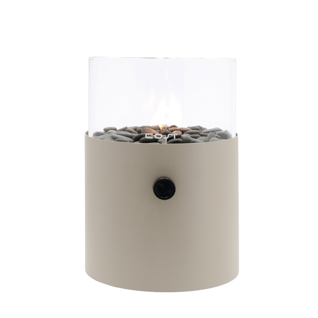 Gas lantern Cosiscoop XL taupe