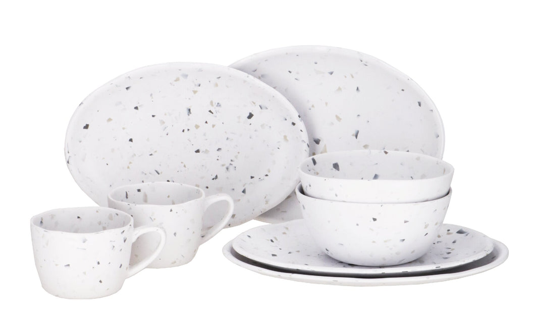 Tableware set SORIA terrazzo