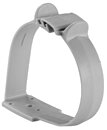 Pipe clamp 75 mm agate gray (3-pack)