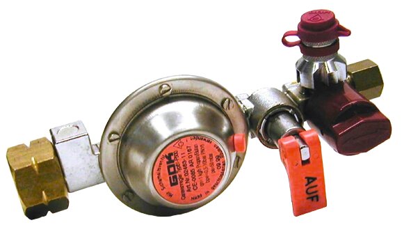 Regulator system (on valve) 50 mbar (D)