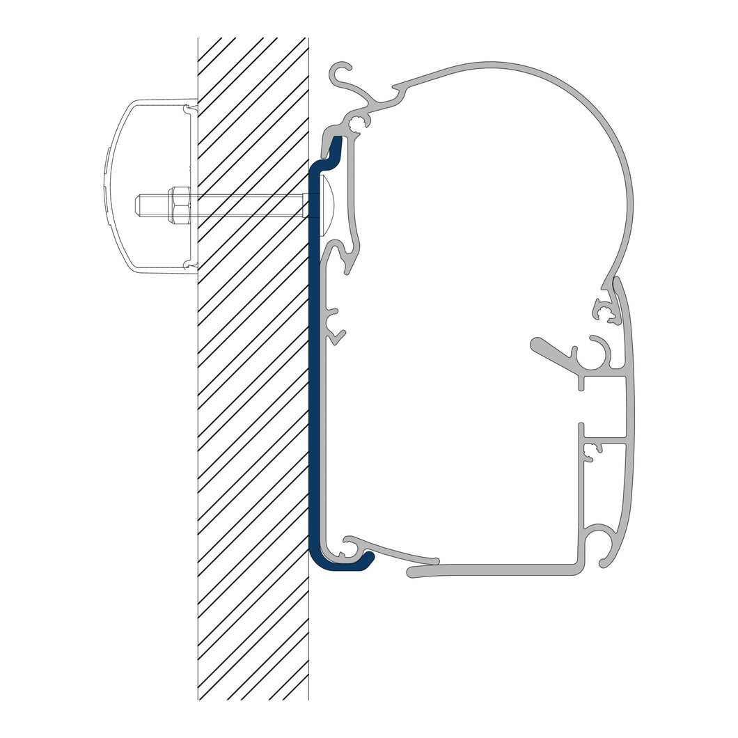 Adapter PW Flachadapter 5 x 40 cm (D)