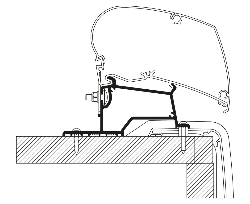 Rapido Serie C - V21 Adapter - 3.50m (S)