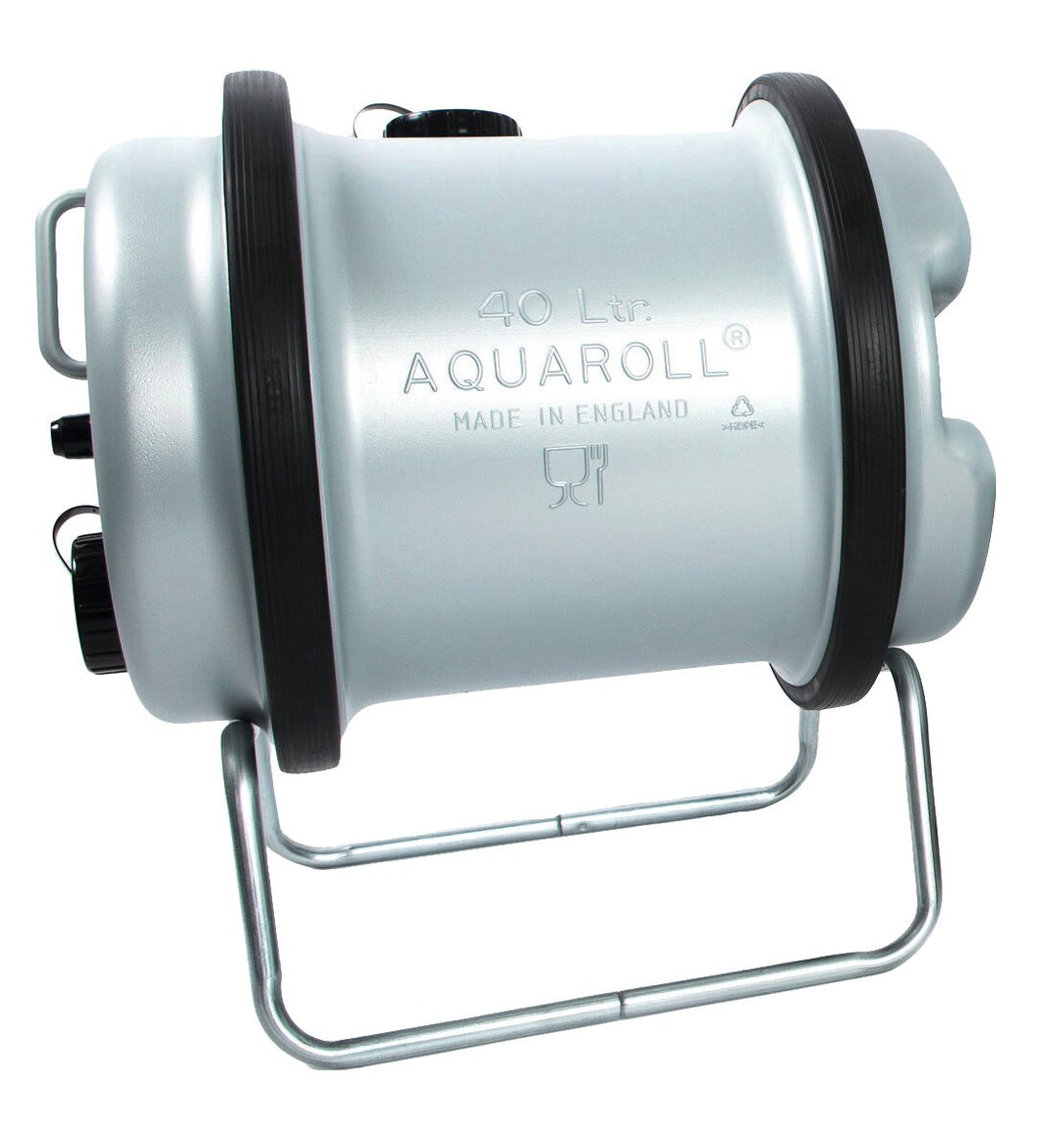 Water tank aquaroll PREMIUM silver