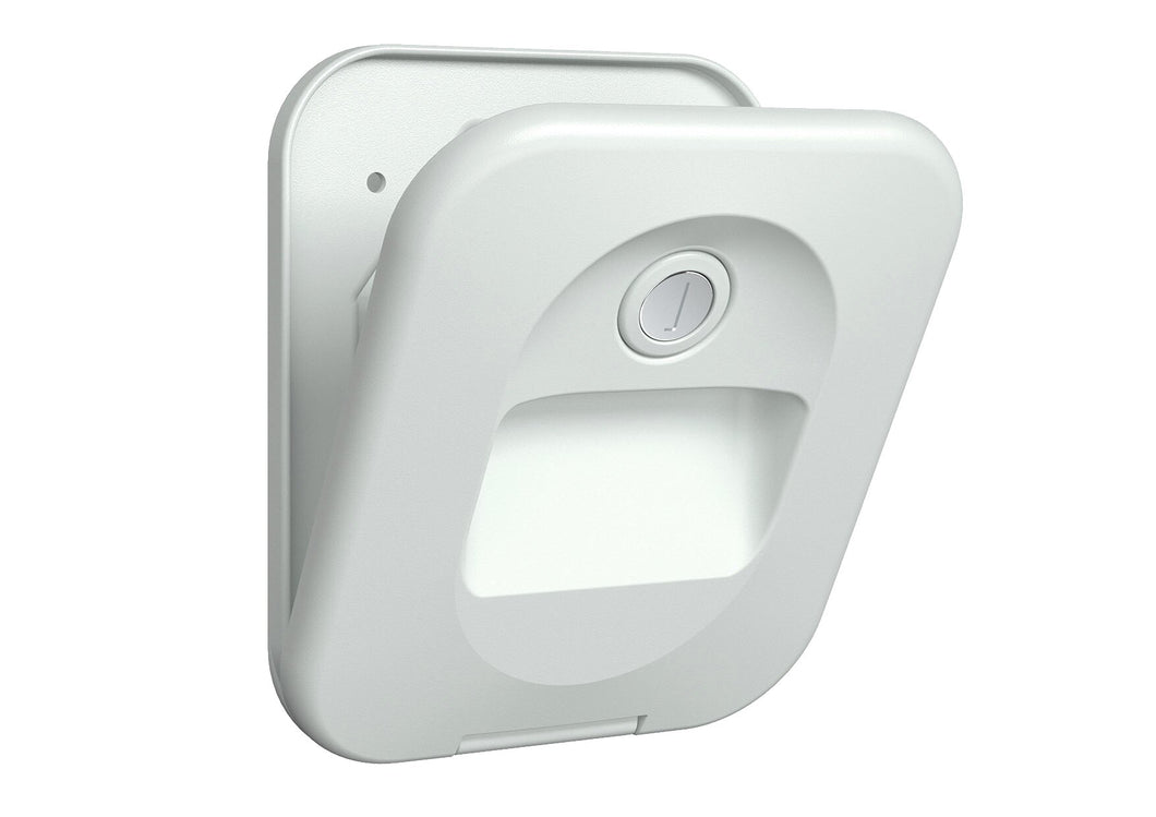 Water filler flap light gray