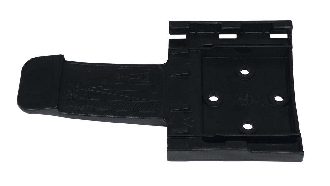 Wheel chock holder black