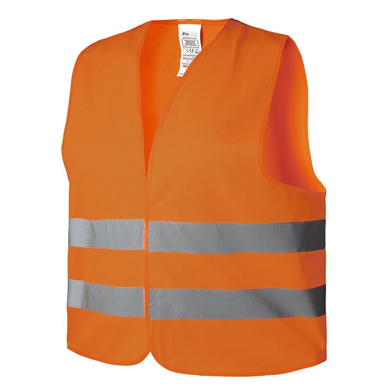 High visibility vest EN 20471 orange