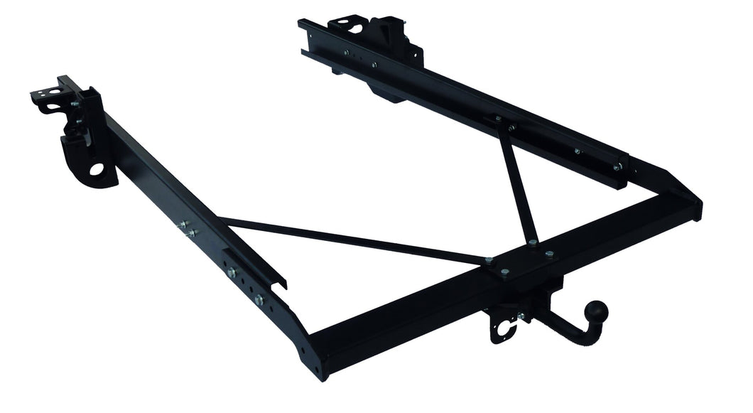 Towing hitch for standard chassis without frame extension (D)