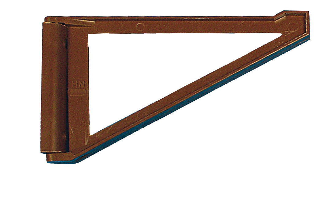 Brown flap console