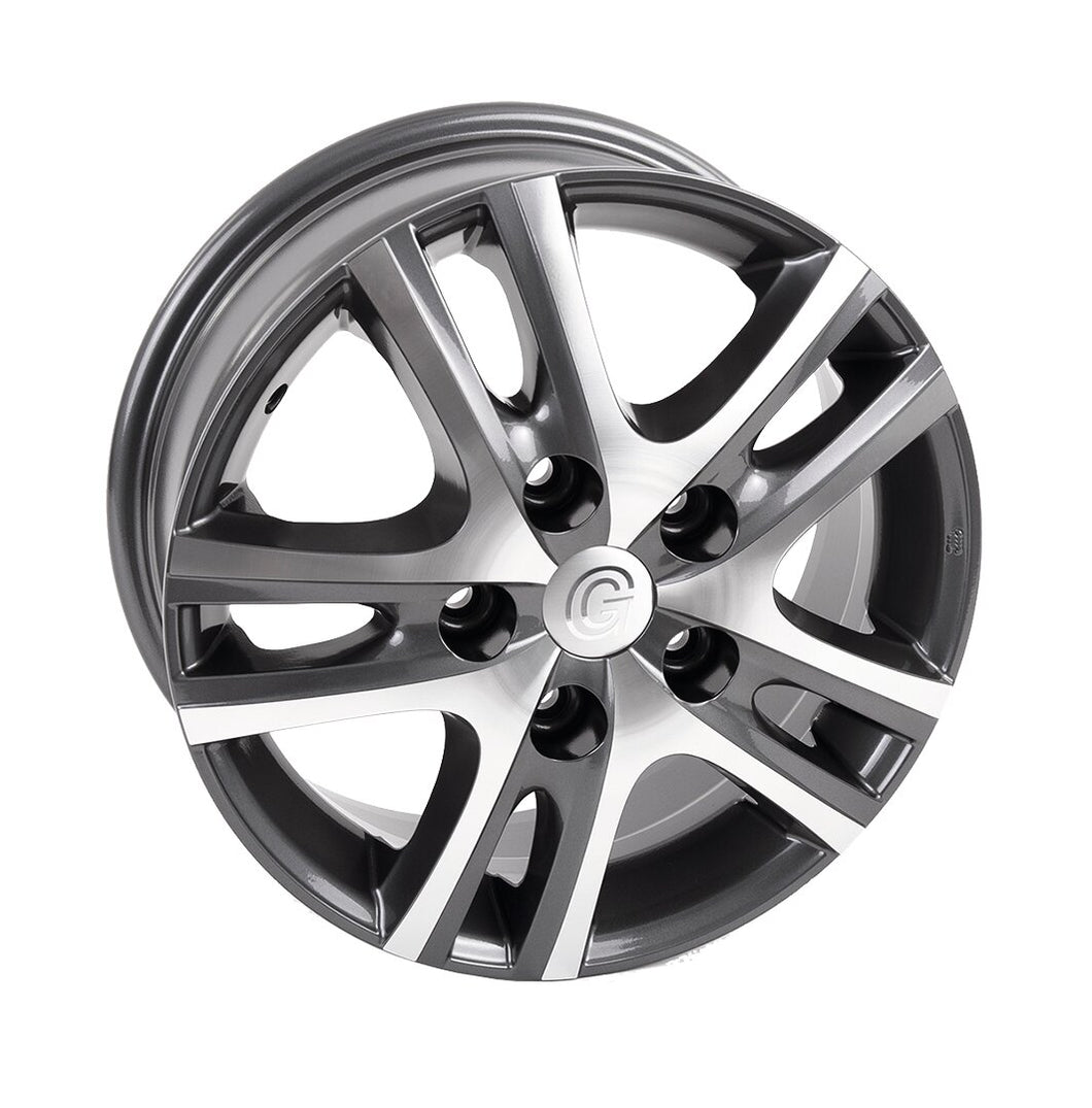 Aluminum rim GSM8 6x16 Load capacity 1200 kg