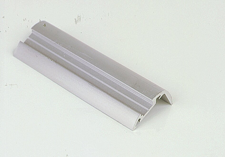 Aluminum profile silver (600 cm) (S)