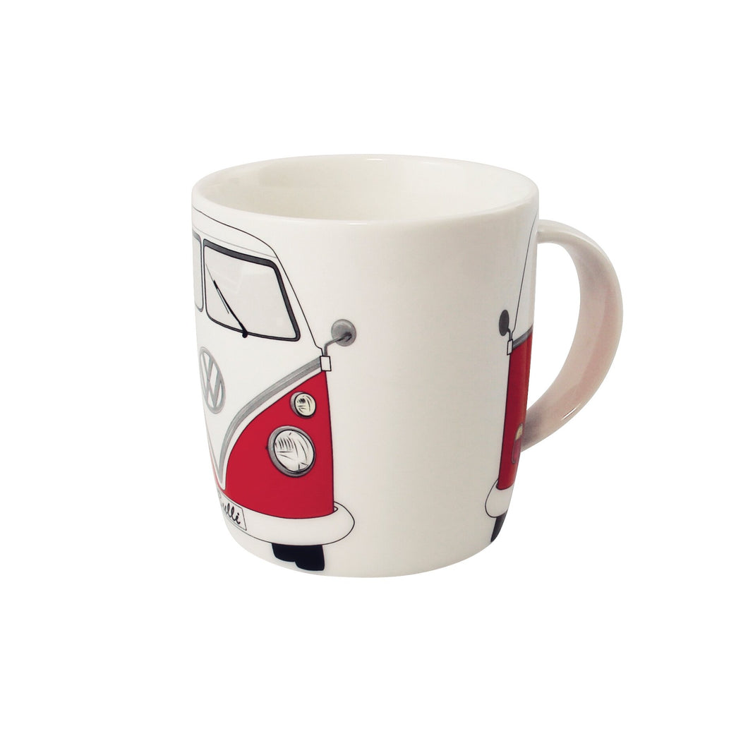 VW Collection Kaffeetasse rot-weiß