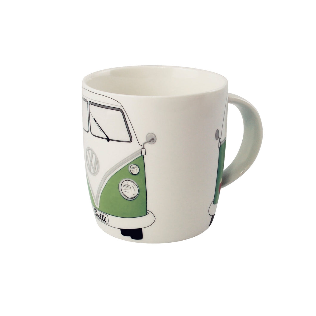 VW Collection Kaffeetasse grün-weiß