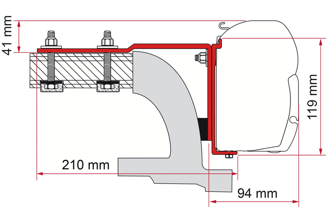 Adapter-Kit MB Vito