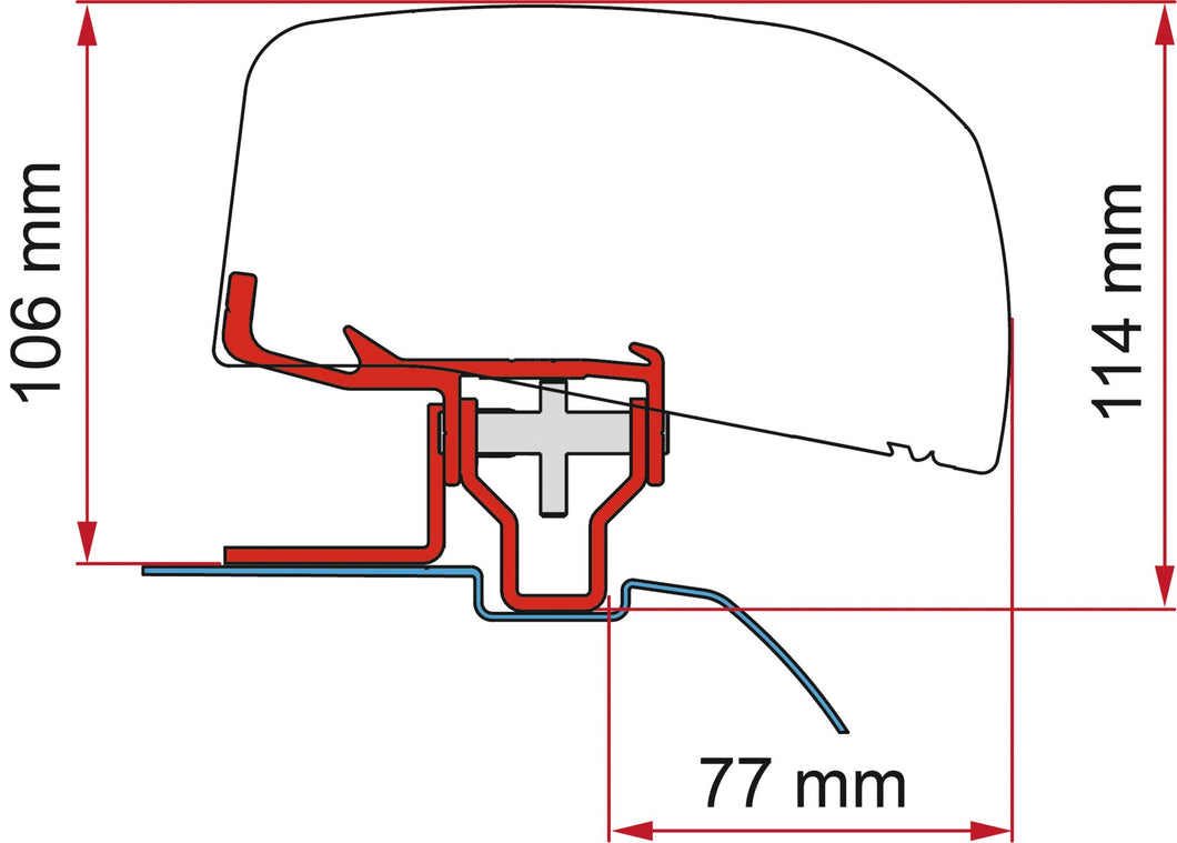 Adapter F40 KitNV 200