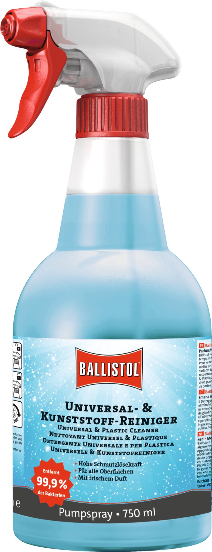 Ballistol Uni- & Ku-Reiniger 750 ml