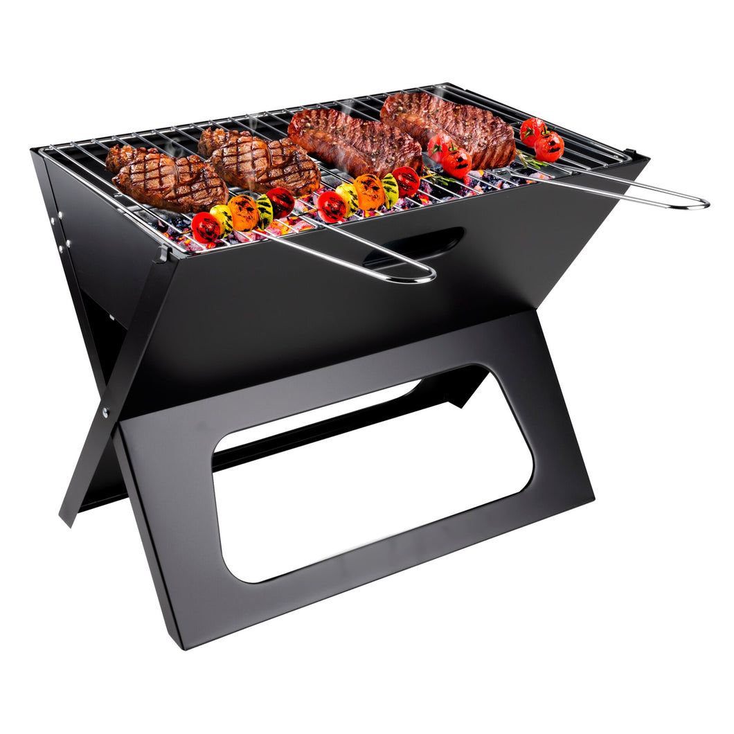 Foldable charcoal grill