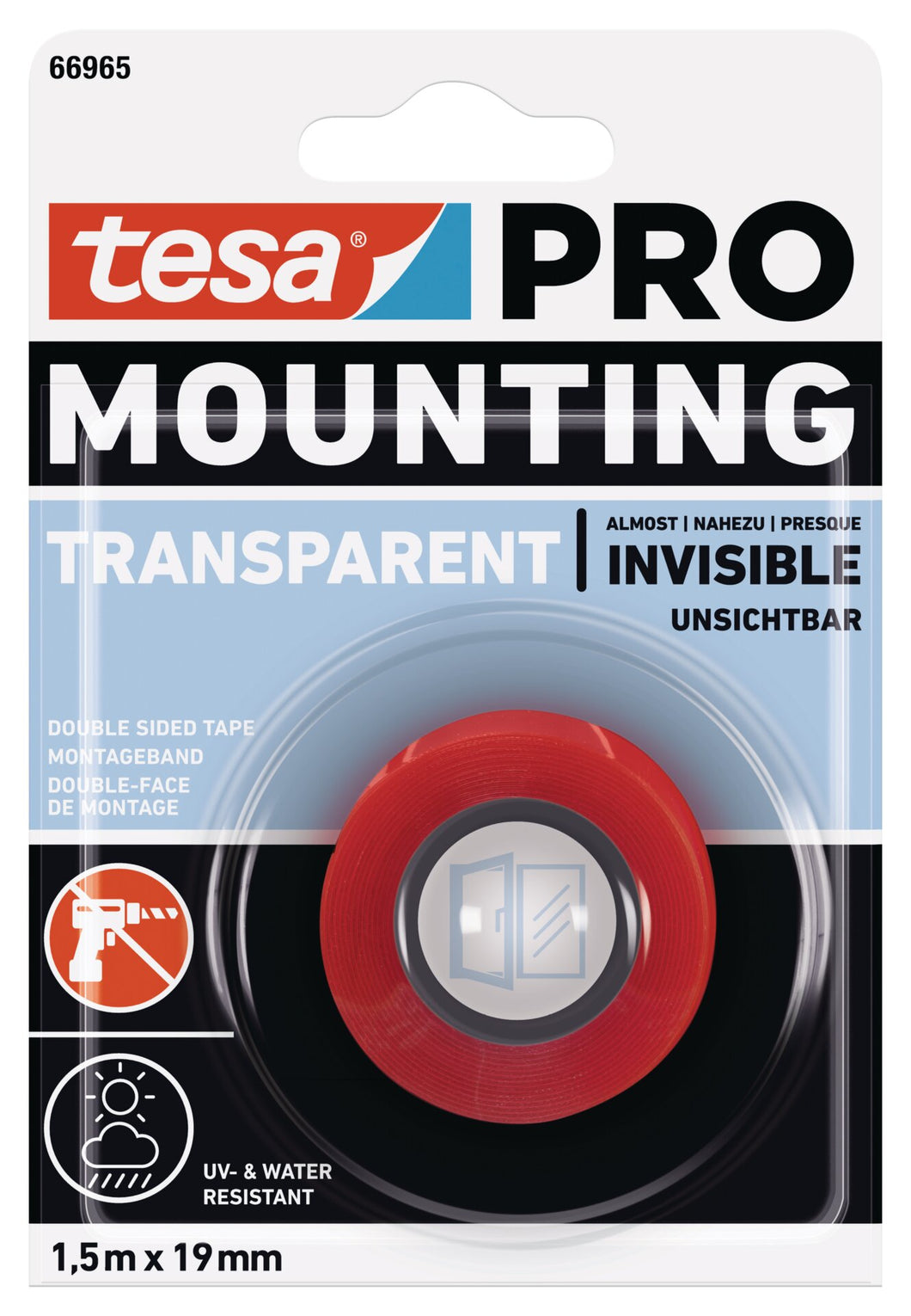 tesa® PRO Mounting transparent