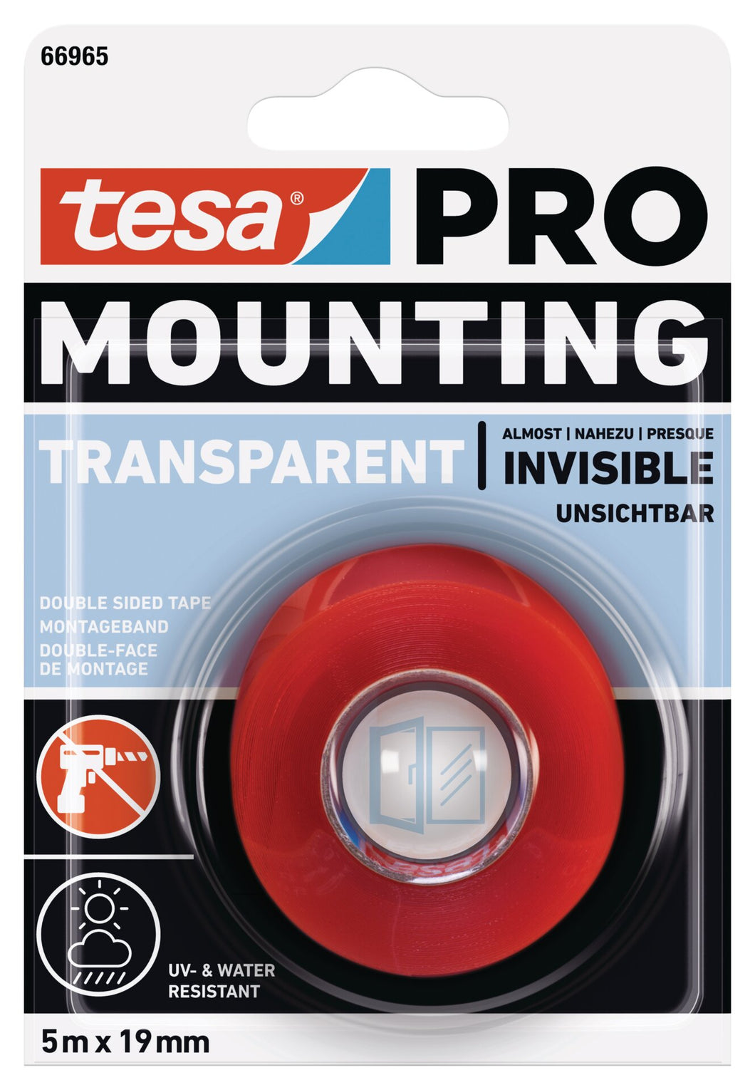 tesa® PRO Mounting transparent