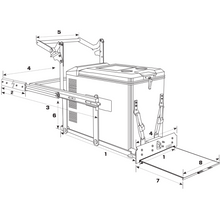 Load image into Gallery viewer, DS40 Drop Slide with sliding table
