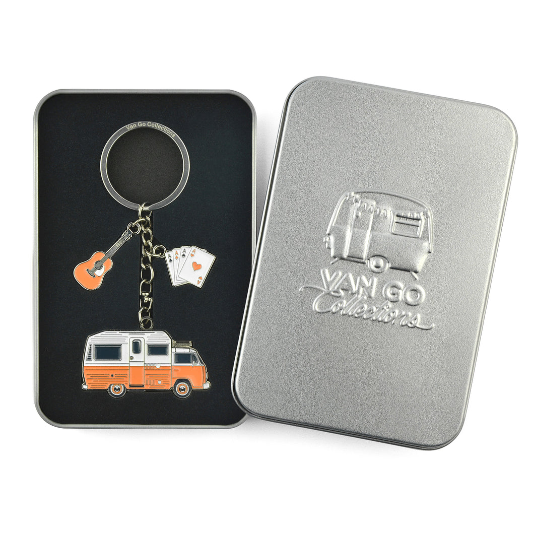 Keyring | The Camper Collection | Camper B+ | Orange