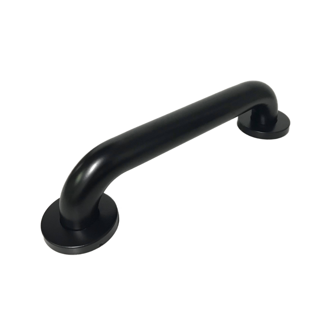 300mmx32mm knurled black entry safety grab handle-Kumpl