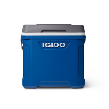 Load image into Gallery viewer, Latitude 30 Kühlbox (28L). Farbe: Blau. Igloo. Vorderansicht.
